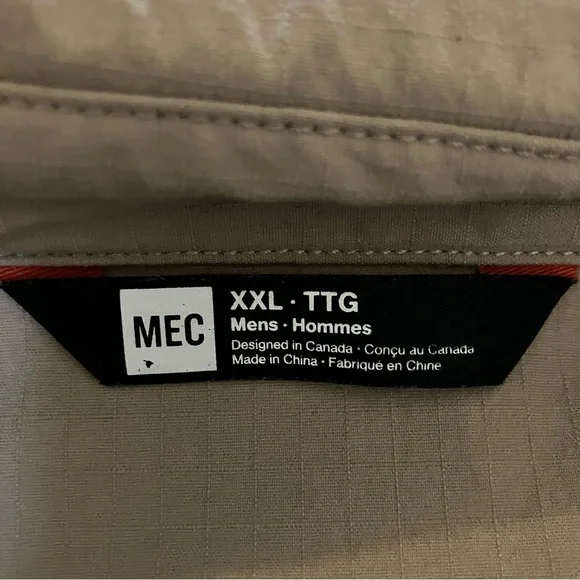 MEC Men's Long Sleeve Button-Up Outdoors Shirt - Picture 2 of 10